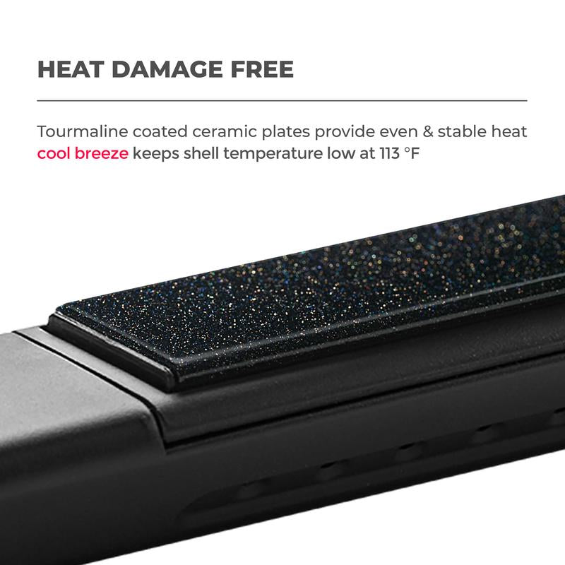 Transform Your Hair with the TYMO AIRFLOW 2-In-1 Hair Straightener & Curling Iron – The Ultimate 360° Cooling Air Curler with Tourmaline Coating and Negative Ion Technology for Effortless Styling!