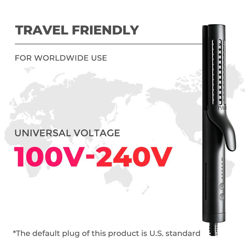 Transform Your Hair with the TYMO AIRFLOW 2-In-1 Hair Straightener & Curling Iron – The Ultimate 360° Cooling Air Curler with Tourmaline Coating and Negative Ion Technology for Effortless Styling!